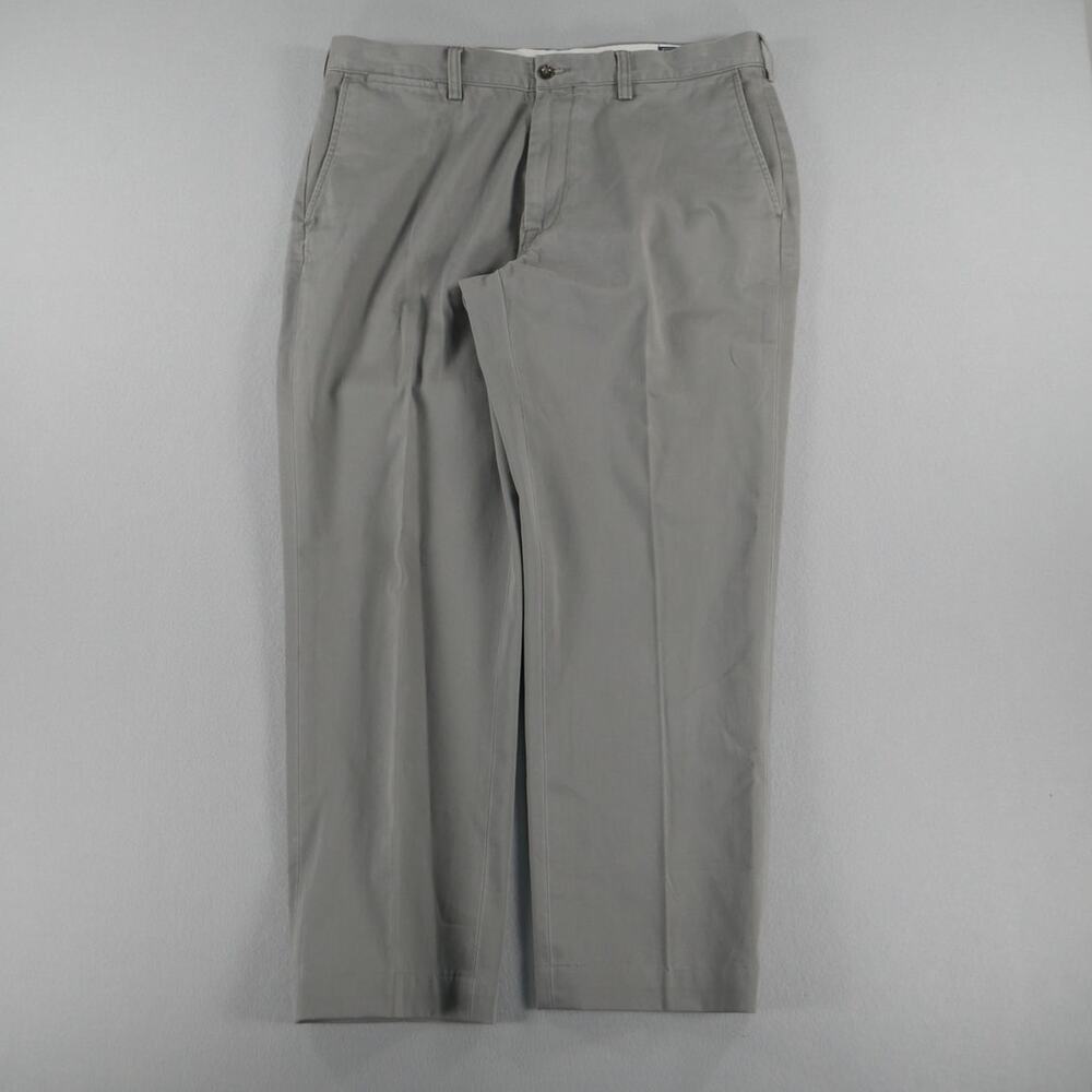 Vintage 90s Polo Ralph Lauren Classic Fit Gray Pants Mens Size (36x28) Preppy